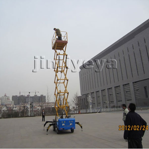 北京山东博物馆定制车载式液压升降机